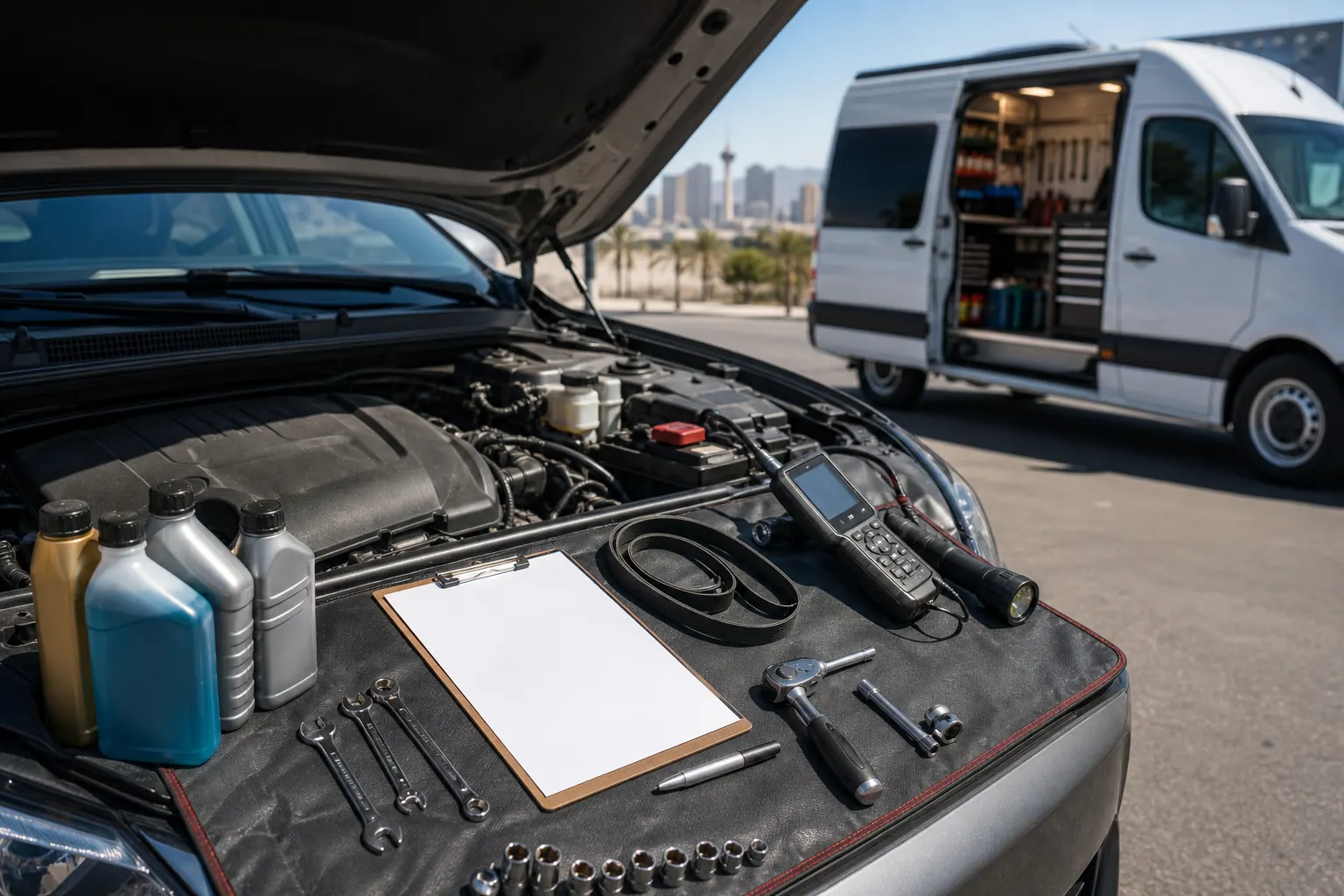 Preventive maintenance inspection in Las Vegas